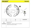 RIDEX Arka aks fren pabucu seti, 167mm, kol olmadan — Hyundai i30 (2)