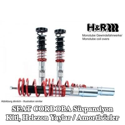 H&R Süspansiyon kiti, helezon yaylar / amortisörler — SEAT Cordoba