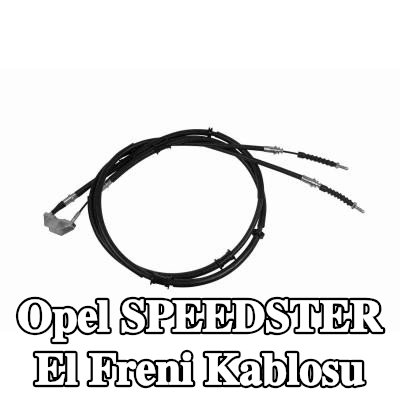VAICO El freni kablosu Orijinal VAICO Kalitesi, Arka, 1592mm, aksesuarlarla — Opel Speedster