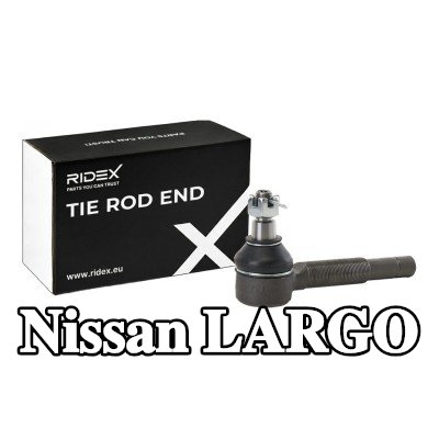 RIDEX طرف قضيب التوجيه للمحور الأمامي الأيسر, 143mm — Nissan Largo