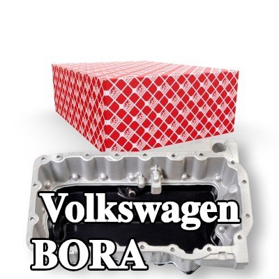 FEBI BILSTEIN حوض الزيت مع سدادة تصريف الزيت, مع حلقة مانعة للتسرب — Volkswagen Bora