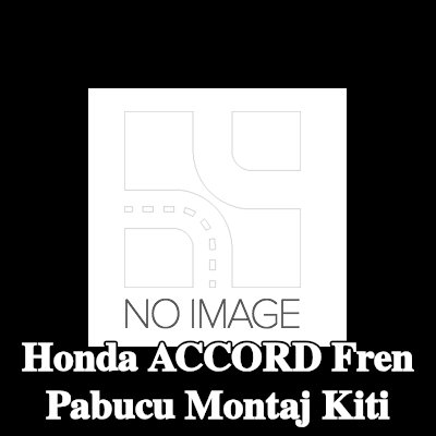 BOSCH Fren pabucu montaj kiti — Honda Accord