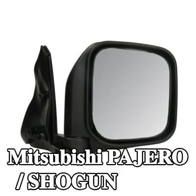 BLIC مرآة جانبية يمنى, يدوي — 2000 Mitsubishi Pajero / Shogun