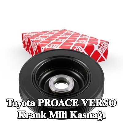 FEBI BILSTEIN Krank mili için krank mili kasnağı — Toyota Proace Verso