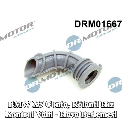 DR.MOTOR AUTOMOTIVE Conta, rölanti hız kontrol valfi - hava beslemesi — BMW X5