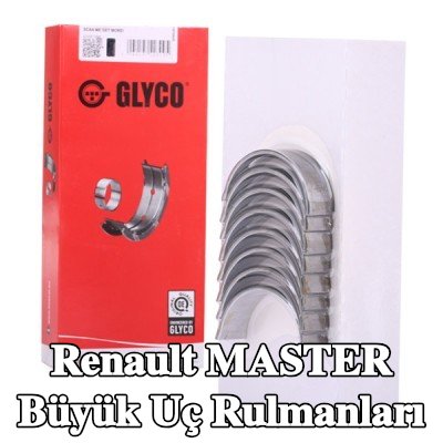GLYCO Büyük Uç Yatakları Çelik tabanlı alüminyum alaşımı — 1990 Renault Master