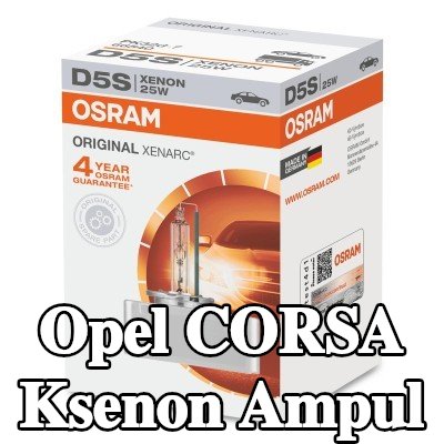 OSRAM Ksenon ampul — Opel Corsa
