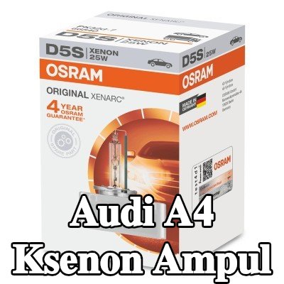 OSRAM Ksenon ampul — Audi A4