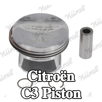 NÜRAL Keystone bağlantı kolu için piston — 2008 Citroën C3