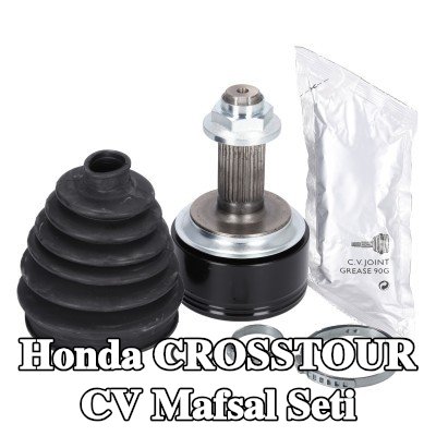 FEBI BILSTEIN CV mafsalı kiti Ön Aks, Tekerlek Tarafı, somunlu, gres ile — Honda Crosstour