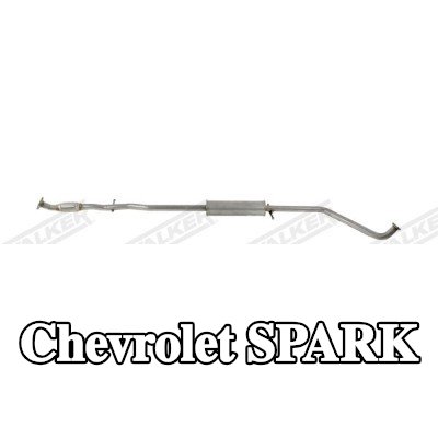 WALKER كاتم الصوت الأوسط 2370mm, مع أنبوب, بدون قطع التثبيت — 2008 Chevrolet Spark