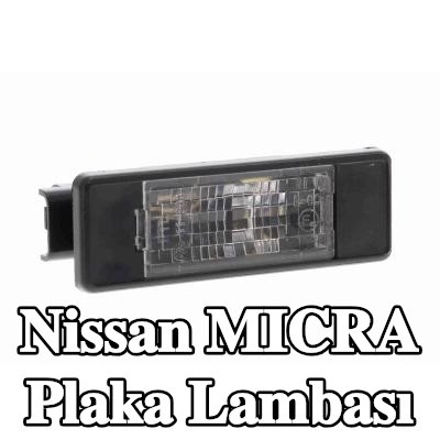 VEMO Her iki tarafta plaka lambası — 2008 Nissan Micra