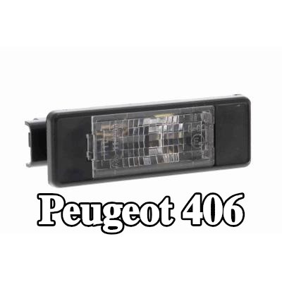 VEMO مصباح لوحة الأرقام على كلا الجانبين — Peugeot 406