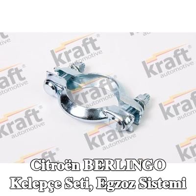 KRAFT Kelepçe Seti, egzoz sistemi — 2002 Citroën Berlingo