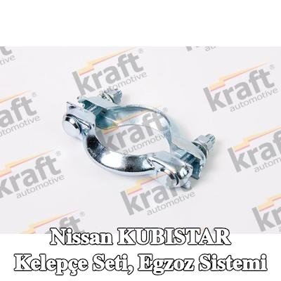 KRAFT Kelepçe Seti, egzoz sistemi — Nissan Kubistar