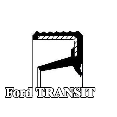 CORTECO حلقة مانعة للتسرب، وصلة ناقل الحركة — Ford Transit