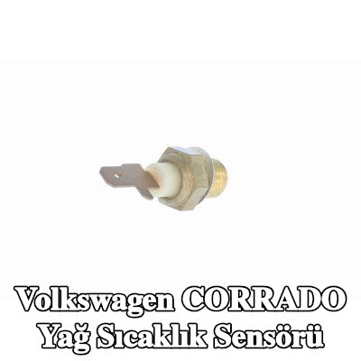 VEMO Orijinal Kalite yağ sıcaklığı sensörü, M10 x 1, contalı/sızdırmaz — Volkswagen Corrado