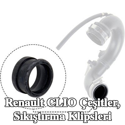 GATES Çeşitler, sıkıştırma klipsleri — 2016 Renault Clio