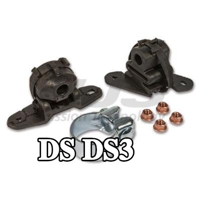 HJS مجموعة التثبيت, كاتم الصوت مع مشبك — DS Ds3