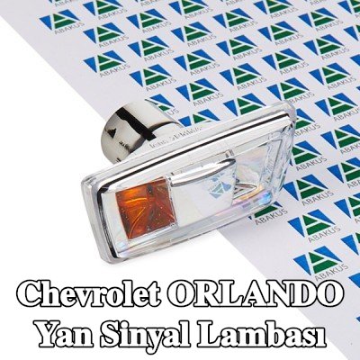 ABAKUS Yan sinyal lambası Sol Ön, Kristal berraklığında — Chevrolet Orlando