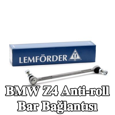 LEMFÖRDER Ön aks sol anti-roll bar bağlantısı, 291mm, Alüminyum — BMW Z4