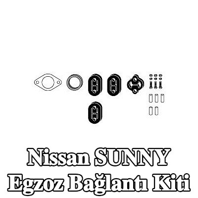 HJS Egzoz bağlantı kiti — Nissan Sunny