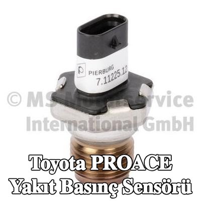 PIERBURG Yakıt basınç sensörü Yakıt Rayı — Toyota Proace