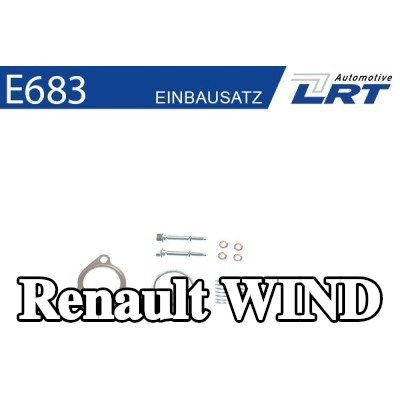 LRT مجموعة تركيب المحول الحفاز — Renault Wind