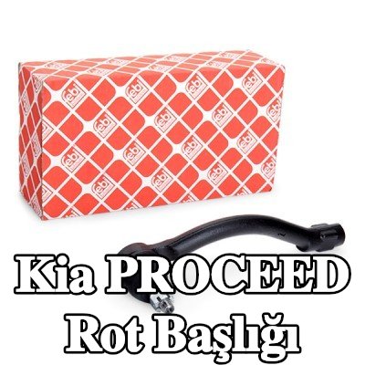 FEBI BILSTEIN Rot kolu ucu Ön Aks Sol, dış, 222mm — 2016 Kia Proceed