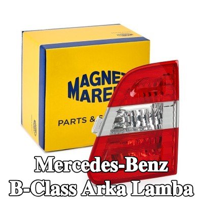 MAGNETI MARELLI Arka lamba Sağ, duman grisi, ampul tutuculu — 2005 Mercedes-Benz B-Class