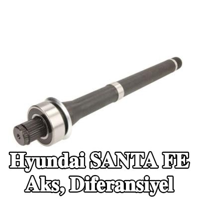PASCAL Aks, diferansiyel — Hyundai Santa Fe