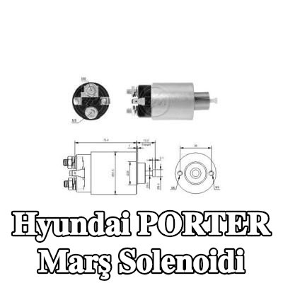 ERA Marş solenoidi — Hyundai Porter