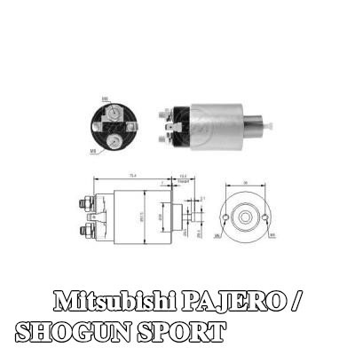 ERA ملف لولبي للمشغل — Mitsubishi Pajero / Shogun Sport