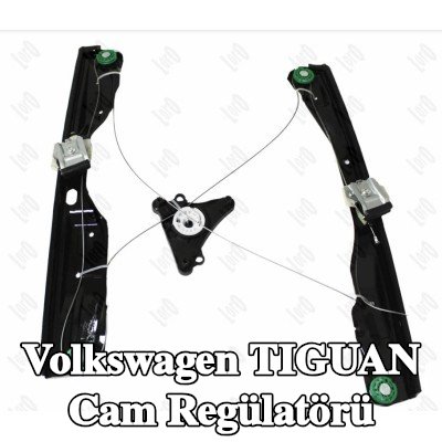ABAKUS Sol ön cam regülatörü, Elektrikli, elektrik motoru olmadan — 2020 Volkswagen Tiguan