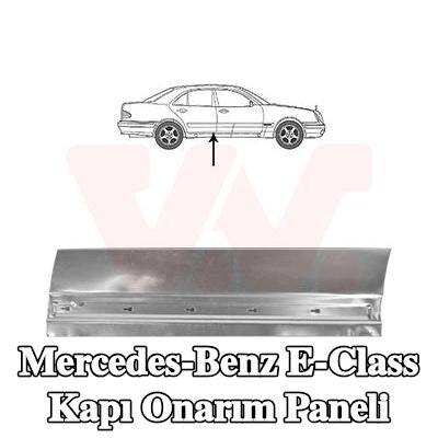 VAN WEZEL Kapı onarım paneli — Mercedes-Benz E-Class