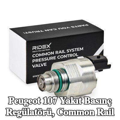 RIDEX Yakıt basınç regülatörü, common rail — Peugeot 107