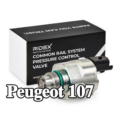 RIDEX منظم ضغط الوقود، القضيب المشترك — Peugeot 107