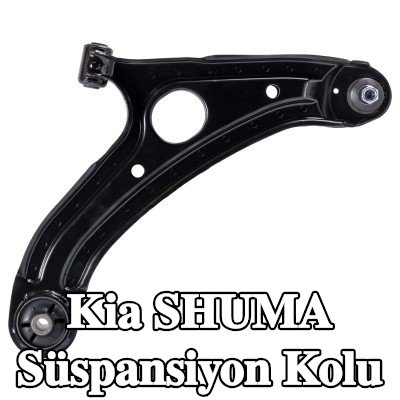 FEBI BILSTEIN Süspansiyon kolu Ön Aks Sağ, Alt, Çelik Sac, kilit somunu ile, lastik yastıklı — 2000 Kia Shuma