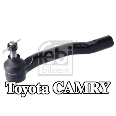 FEBI BILSTEIN طرف قضيب التوجيه للمحور الأمامي الأيمن, 207mm, مع صمولة تاجية ودبوس مقسم — 2016 Toyota Camry