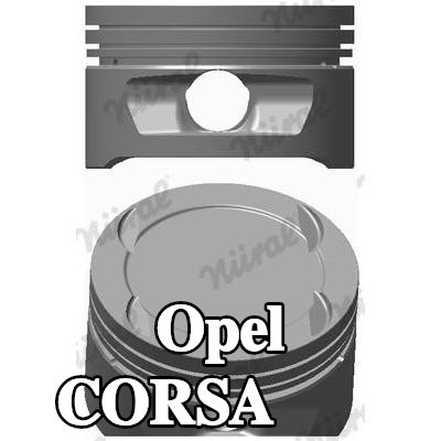 NÜRAL المكبس — 1997 Opel Corsa