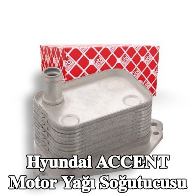 FEBI BILSTEIN Motor yağı soğutucusu — Hyundai Accent