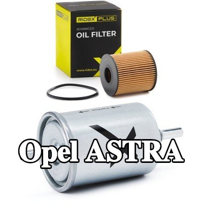 RIDEX PLUS مجموعة الفلاتر — Opel Astra