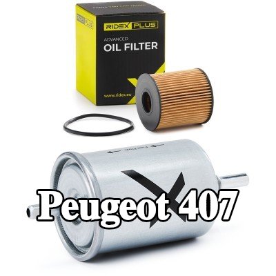 RIDEX PLUS مجموعة الفلاتر — Peugeot 407
