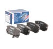 BOSCH Fren balatası seti 14, 6mm, gıcırtı önleyici plaka ile, montaj kılavuzu ile — Mitsubishi Delica / Space Gear (1)