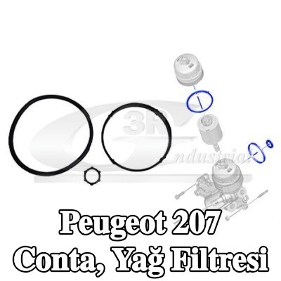 3RG Conta, yağ filtresi — Peugeot 207