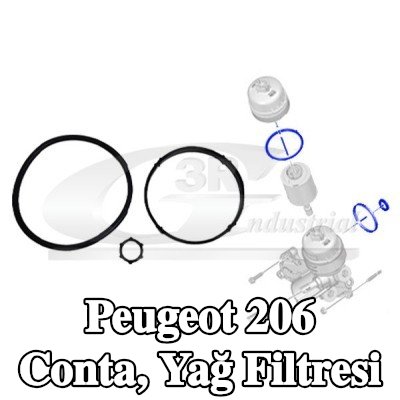 3RG Conta, yağ filtresi — Peugeot 206
