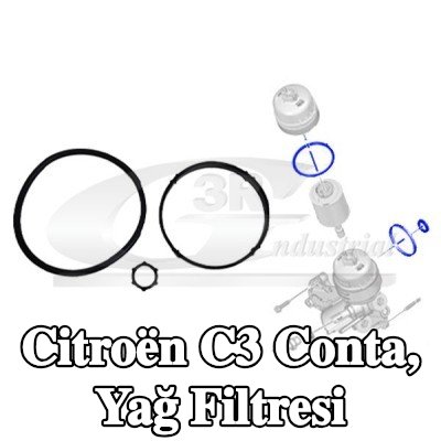 3RG Conta, yağ filtresi — Citroën C3
