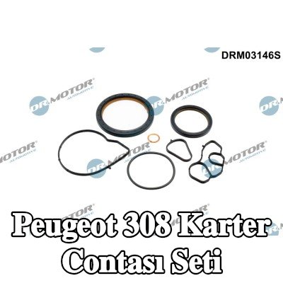 DR.MOTOR AUTOMOTIVE Karter contası seti — Peugeot 308