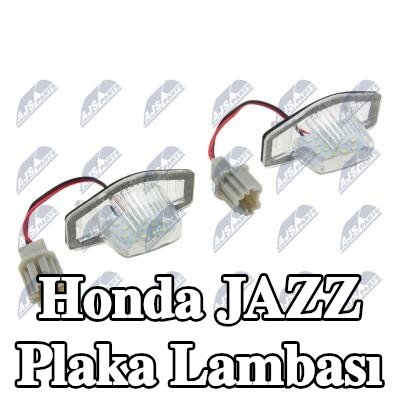 NTY Her iki tarafta plaka lambası — Honda Jazz
