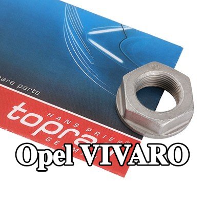 TOPRAN صامولة المحور, عمود الإدارة المحور الأمامي — Opel Vivaro